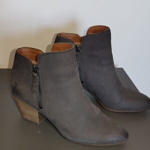 Frye Judith Double Zip Ankle Boots